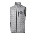 thumbnail image 2 of Men's-Cutter & Buck  Gray New York City FC Big & Tall Rainier PrimaLoft Eco Insulated Full-Zip Puffer Vest, 2 of 3