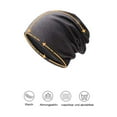 thumbnail image 3 of Gorro de lana para hombre y mujer, gorro largo holgado de algodón elástico unisex, 3 of 5