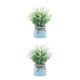 thumbnail image 1 of Plantas en macetas falsas Bewildely maceta de escritorio artificial bonsái de plástico decoración, 1 of 6