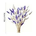thumbnail image 3 of 60 Pcs Fall Dried Flower Bouquet,17.72 Inch Natural Dried Pampas Grass Fall Flower Bouquets for Autumn Vase Filler | Fall Decorations Bunny Tail Grass for Table Wedding Decor, 3 of 7