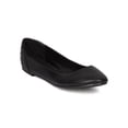 thumbnail image 1 of New Breckelles Abby-23 Women Leatherette Round Toe Quilted Ballet Flat, 1 of 5