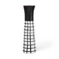 thumbnail image 5 of Maklaine Modern Farmhouse Small Black/White Large Ceramic Vase, 5 of 5