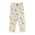 thumbnail image 4 of Goofa Happy Easter Printed Soft Pajama Pants for Women, Wide Leg Comfy Casual Lounge Yoga Pants-Small, 4 of 9