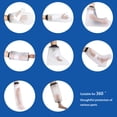 thumbnail image 4 of Cubierta impermeable para ducha Seitruly transparente para yeso rodilla pierna reutilizable, 4 of 6