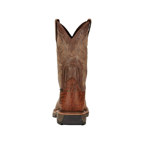 workhog wide square toe waterproof composite toe work boot