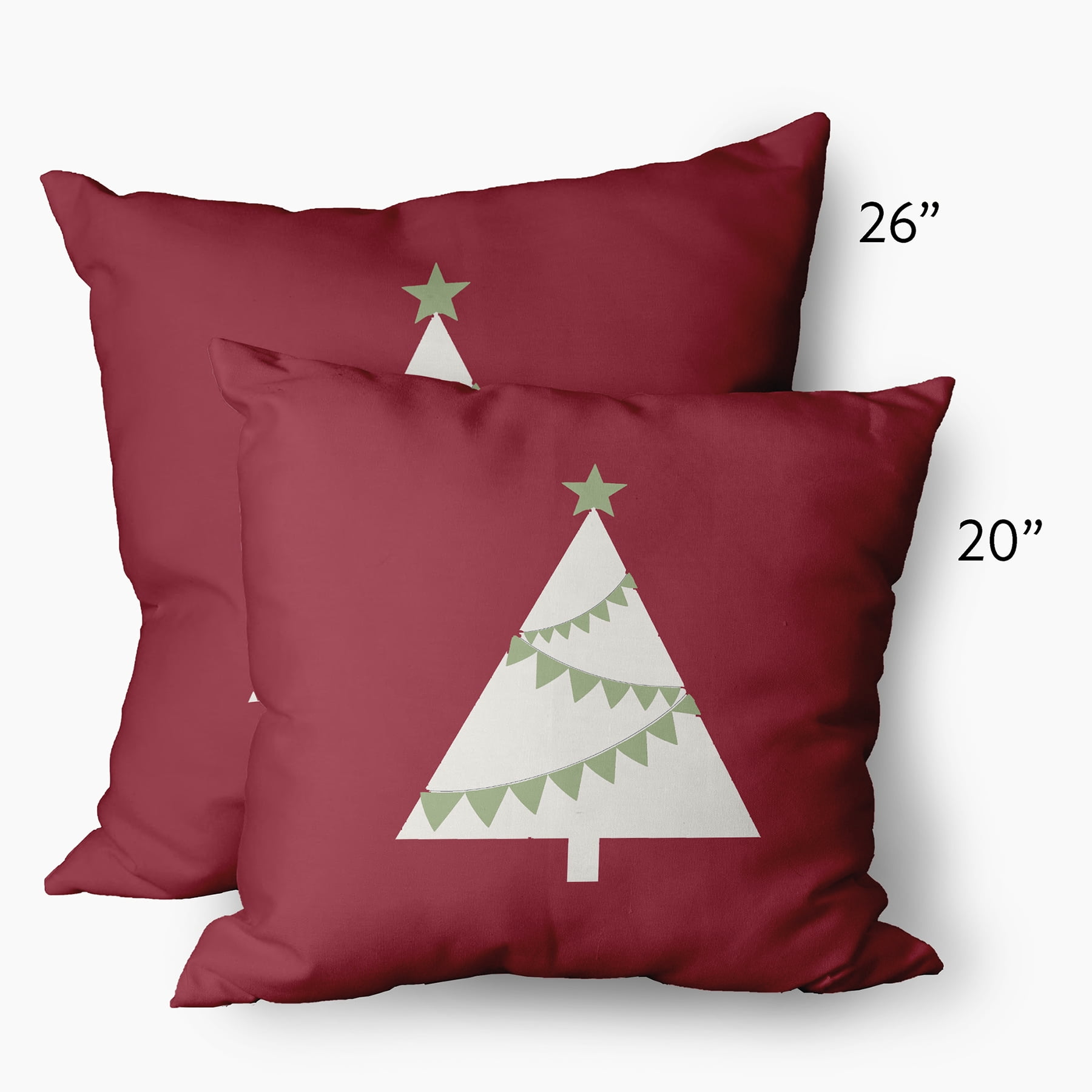 Simply Daisy 14" x 20" Garland Tree Outdoor Throw Pillow