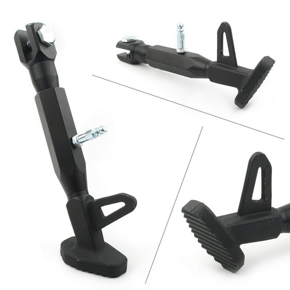 ZS New Metal Adjustable Kickstand Foot Side Stand Universal For Motorbike