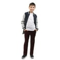 thumbnail image 7 of Buyless Fashion Boys Pants Flat Front Slim Fit Casual Corduroy Solid Color, 7 of 7