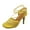 Yellow, variant on Aayomet Women's Mesh Heels Breathable Toe Strap High Sandals Fashion Summer Women's high heels Women High Heel Shoes Size 6,Yellow 6.5