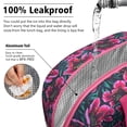 thumbnail image 5 of Flower Lunch Bag for Women Men Reusable Insulated Lunch Bags, Leakproof Cooler Food Lunch Tote Bag, Large Capacity Lunch Box for Work School Travel Picnic, 5 of 7