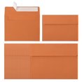 thumbnail image 1 of Uxcell 24ack A2 Envelopes, Self Seal Orange Invitation Envelopes for Postcard Wedding Cards, 1 of 6
