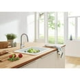 thumbnail image 3 of Grohe 32665DC3 Concetto Single-Handle Pull-Down Kitchen Faucet Dual Spray 1.75 GPM Grohe in Supersteel Finish, 3 of 4