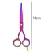 thumbnail image 2 of Juego de tijeras para cortar el cabello de 5,5 pulgadas, tijeras para adelgazar/texturizar el cabello para peluquería o uso doméstico, 2 of 5