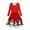 Hot Pink, variant on Adeawade Dresses For Girls Christmas Long Sleeve Cartoon Prints Xmas Dresses Crewneck Dress Classic Outfits Size 8-9 Years Hot Pink