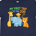thumbnail image 4 of Inktastic First Zoo Trip Boys or Girls Baby T-Shirt, 4 of 5