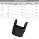 thumbnail image 3 of Camiseta sin mangas con tiras para mujer, cuello cuadrado, doble capa, para entrenamiento, tops cortos básicos Zhivalor BST2000129-4, 3 of 5