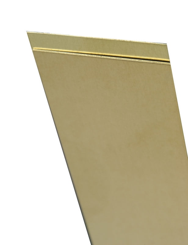 K&S 0.093 in. x 1/2 in. W x 12 in. L Brass Metal Strip - Walmart.com