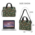 thumbnail image 3 of FORMRS 16" Laptop Bag Carrying Sleeve Case with Handle Travel Shoulder Briefcase, Forest Mushroom Pattern, 3 of 8