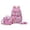 Pink, variant on 3Pcs Cute Backpack Backpacks Colorful BookBag Set School Backpack with Lunch Box & Pouch 2026 Back to School (01_Purple,One Size)