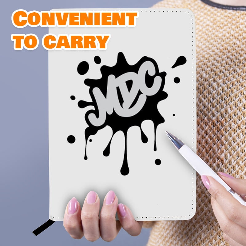 A5 Subliamtion white blank Journal Notebook 100 pages for School Supplies DIY Back to School Gifts 40 pack