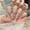 Extra small XS, variant on [Ocean Starlight] French flash ice transparent hand-worn armor daughter gold light luxury temperament white removable manicure