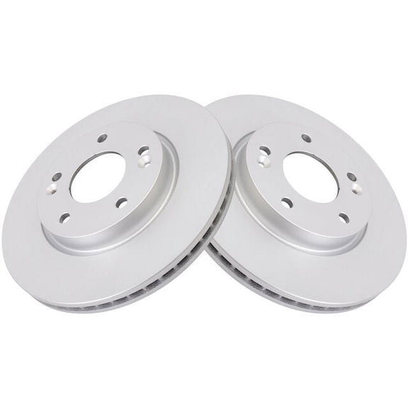 Front Brake Rotor Set 2 Piece - Compatible with 2014 - 2018, 2020 - 2022 Kia Soul 2015 2016 2017 2021