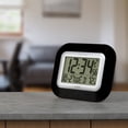 thumbnail image 6 of La Crosse Technology Atomic Digital Black Table/Wall Clock with Indoor Temperature, WT-8005U-B, 6 of 8