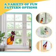 thumbnail image 3 of 20cm Creative Peeping Rooster Window Corner Decor Acrylic Balcony Ornament - Style C, 3 of 5