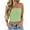 A01 Green, variant on bnaln Crop Tops for Women Strapless Bandeau Tank Tops Summer Casual Sleeveless Shirts Blouses Tube Top Eyelet Cropped Vest Shirts Comfortable Daily Wear Going Out Tees Streetwear