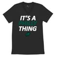 thumbnail image 5 of It's a Philly Thing Funny V-Neck T-shirt Philadelphia Birds Fan Champions City of Brotherly Love Football Fly Tee, 5 of 7