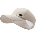 thumbnail image 2 of FeiraDeVaidade Sun Hat Fashion Breathable Korean Version Soft Baseball Cap Drawstring Adjustment, 2 of 7