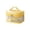 Yellow, variant on Large Clear Toiletry Bag, Women Men Travel Toiletry Bag Outdoor Waterproof PVC Makeup Bag Portable Clear Tote Bag, for Bathroom, Gym, Beach, Swimming, Traveling