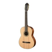 Walden Farms N550E Natura Solid Spruce Top Nylon Classical-Electric Guitar, Open Pore Satin Natural