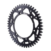 Supersprox Rear Aluminum Sprocket 50 Tooth Black for Kawasaki KLX400R 2003