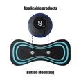 thumbnail image 4 of 1-50Pcs Gel Pads For Neck Massager EMS Muscle Massager Pulse Patches Back Stimulation Sticker Cervical Back Massage Massage Pain Relief Tools, 4 of 5