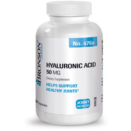 Bronson Hyaluronic Acid 50 mg, 60 Capsules
