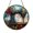 Acrylic 3.5 Inch, variant on Sewing Machine Window Suncatcher in Stained Glass Look, Hanging Ornament for Quilter or Tailor, Craft Studio Decor