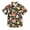 Orange Leaf Strawberry Watermelon, variant on Dailycode Small Short Sleeve Button Down Shirts Laugh Cats Face Casual Shirt 3-10 Years