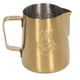 thumbnail image 1 of Jarra humeante para café de 230 ml con mango en ángulo Taza para espumar leche con olécranon de acero inoxidable para café con leche blanco, 1 of 10