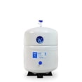 thumbnail image 2 of Pressurized Water Storage Tank - Reverse Osmosis Water Tank with Stainless Steel Connections and Ball Valve - Water Filtration System Storage Tank 6 Gal & appx. 3.6 Gal Usable Capacity (ROT-6-W), 2 of 4