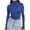 AA-Blue, variant on Navy Women's Long Sleeve Mock Turtle Neck Tops Fall Winter Lightweight Slim Fitted Shirts Solid Color Pullover