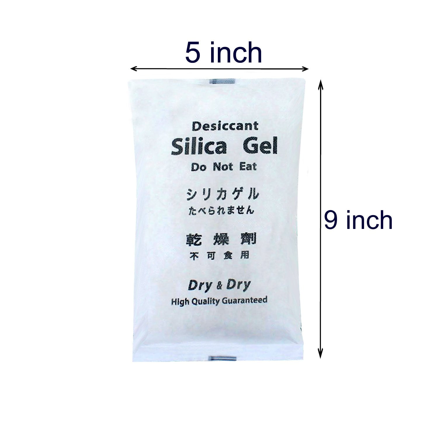 500 Gram [1 Packs] "Dry & Dry" Premium Silica Gel Packets Desiccant