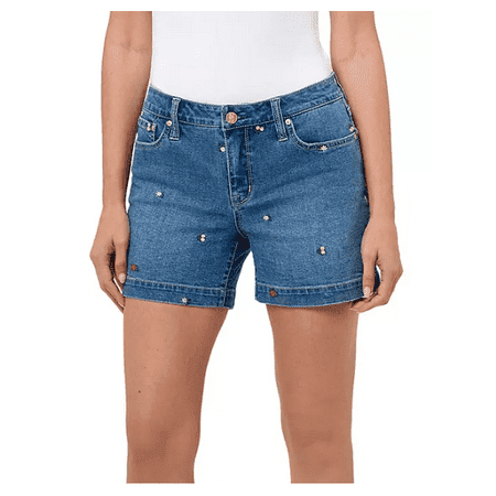 Seven7 Women's Size 16 Medium Wash Weekend Short