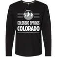 thumbnail image 3 of Inktastic Colorado Springs Colorado Mountains Long Sleeve T-Shirt, 3 of 5