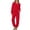 Red, variant on Dlentnea Women's Pajamas Sets Fleece 2 Piece Comfy Loungewear Winter Warm Fuzzy Sleepwear for Winter