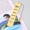 thumbnail image 6 of Bronze Gift for 8th Anniversary, 8th Anniversary Bronze Gift for Him Her Women Men, 8 Year Wedding Anniversarys Bookmark Gift for Couple Husband Wife Girlfriend Boyfriend, Happy Anniversarys Bookmark, 6 of 7