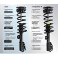 thumbnail image 7 of Front Complete Struts & Rear Shocks Fits Honda Civic 2012-2015 2 Door Coupe, 7 of 7