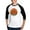 Black/White, variant on CafePress - Pumpkin Halloween Retro Baseball Jersey - Cotton Baseball Jersey, 3/4 Raglan Sleeve Shirt