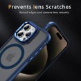 thumbnail image 5 of ShellTech for iPhone 15 Pro Max Magnetic Case with Stand,Compatible with MagSafe Anti-Slip Drop-Proof Protective Cover for iPhone 15 Pro Max 6.7 inch,Blue, 5 of 9