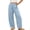 Blue, variant on FRSASU Girls Loose Fit Wide Leg Pants Casual Baggy Trousers with Pockets Lightweight Summer Sweatpants for Kids Purple